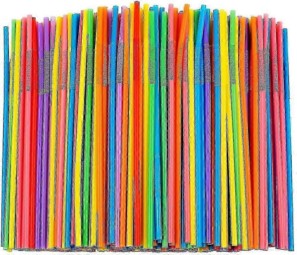 500 pezzi di cannucce resistenti e pieghevoli senza BPA