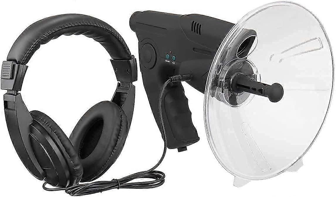 Monocular Telescope Parabolic Microphone Monocular X8 Bionic Ear Long Distance Bird Auditory Telescope 100 M for Kids Adults