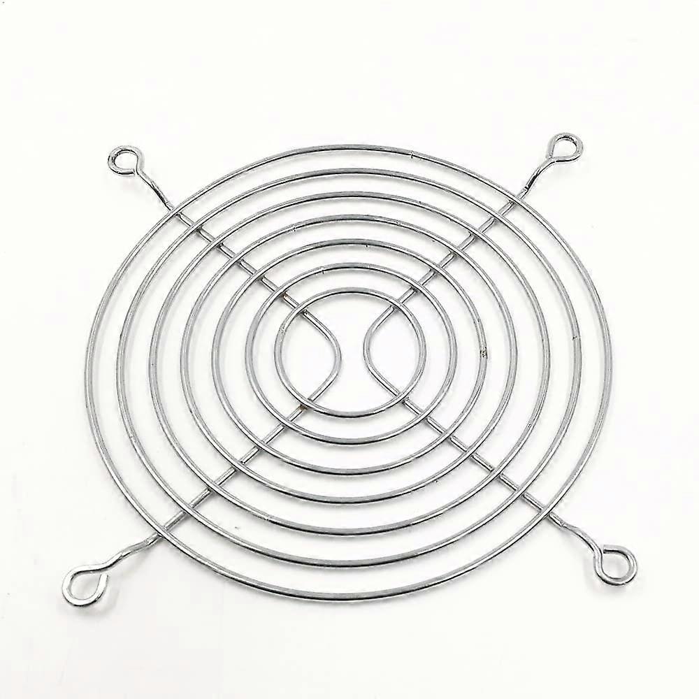 10pcs Fan Grille Metal Cooling Cover Heat Sink Protector Mesh Filter Cover 80mm/90mm/120mm Fan Iron Mesh (Size: 80mm x 80mm)