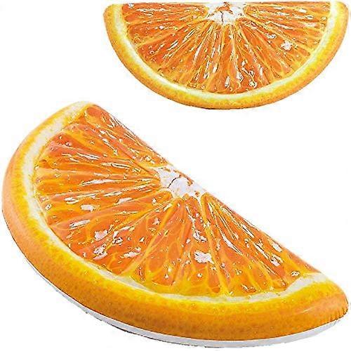 ® Giant Orange Slice Pool Flux - 1.78m x 85cm (70 'X33.5') Summer Beach and Pool Lilo
