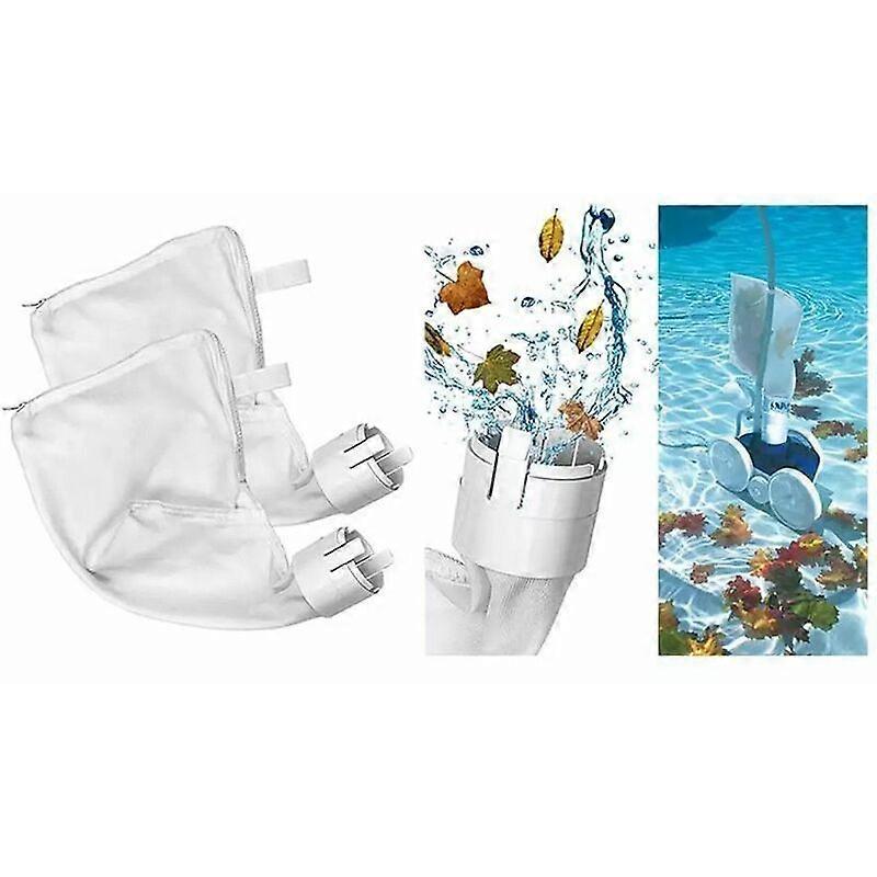 Slide Filter Sweep Pipe Cleaner Replacement All-Purpose Bags for Polaris 360 380 Easy to Install Leaf Bags,Guazhuni