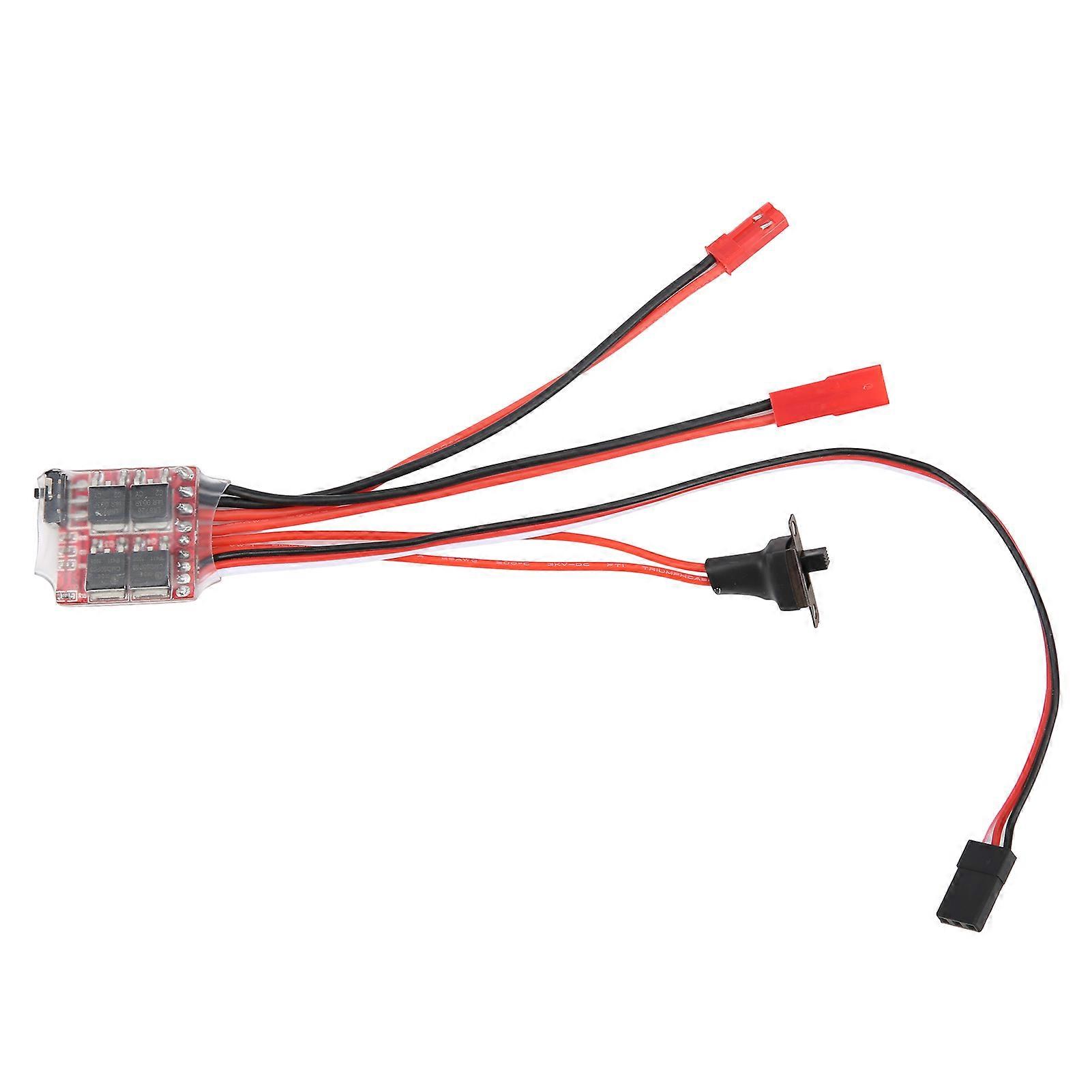 20A ESC 2KHz Forward Reverse Electronic Speed Controller with Brake for RC Car Boat Model