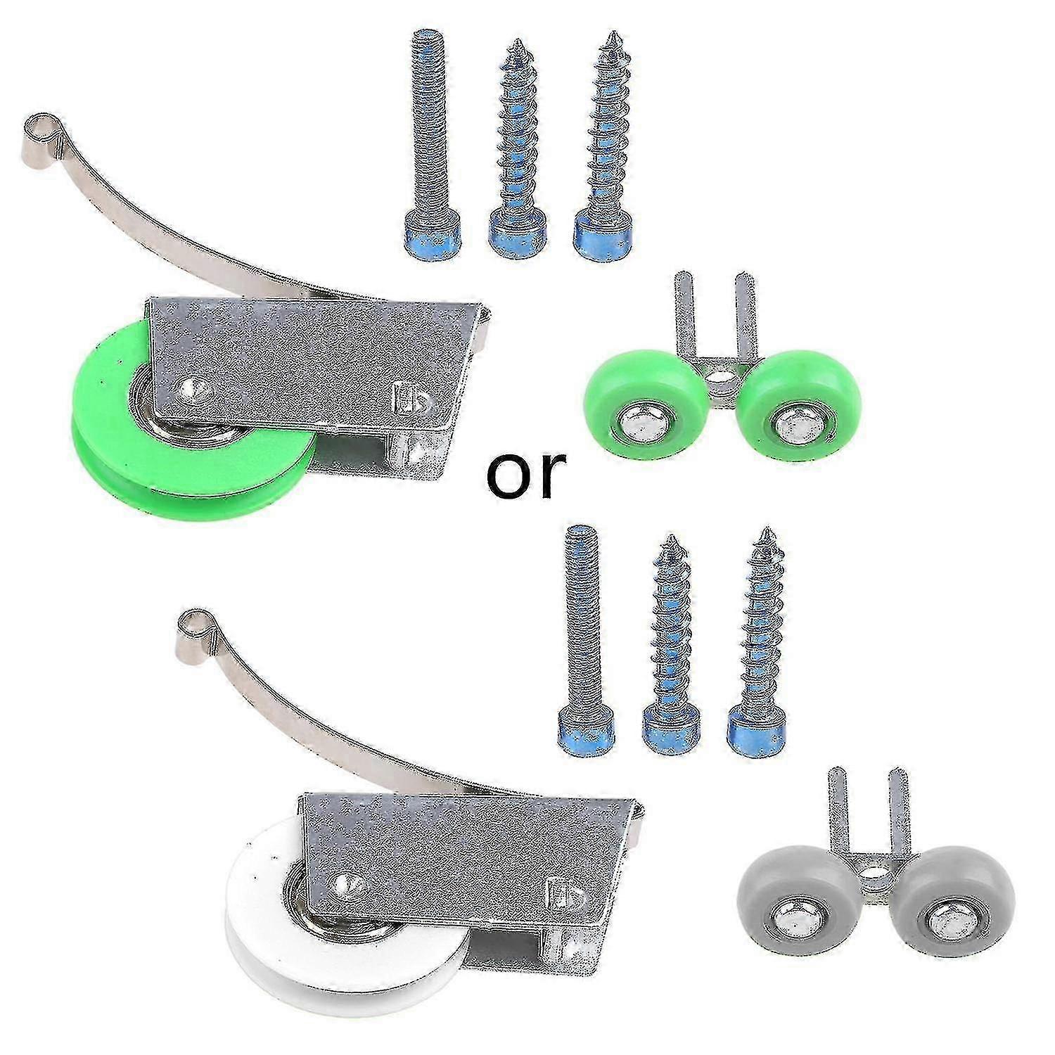 Mute Sliding Door Wheels for Wardrobe Heavy Duty and Low Noise Design