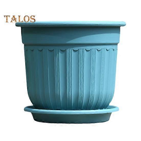 Nagy virágcserép csészealjjal Egyszínű ültetvény vízelvezető lyukkal Kerti rózsa virágcserép beltéri kültéri orchideákhoz Pozsgás növények Gyógynövények