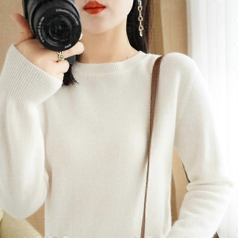 Women's Fashion Casual Fall Winter Solid Color Print Long Sleeve Half Turtleneck Tops Women's Clothing Woolen Knitwear Sweaters
