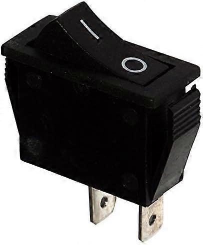 SPST ON-OFF 15A/250V 2 Position Black Toggle Button Contactor Switch