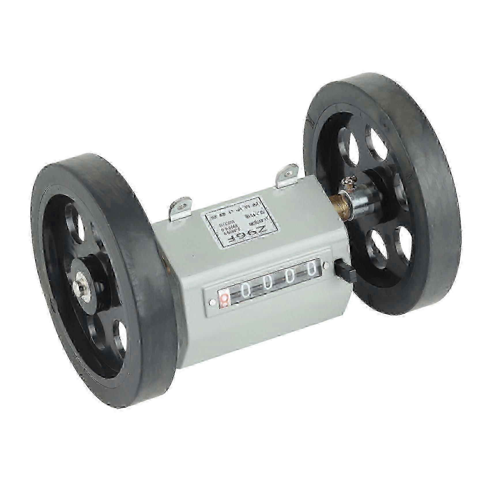 Z96-F Mechanical Length Distance Meter Counter Double Rolling Wheel Mechanical Length 1-99999