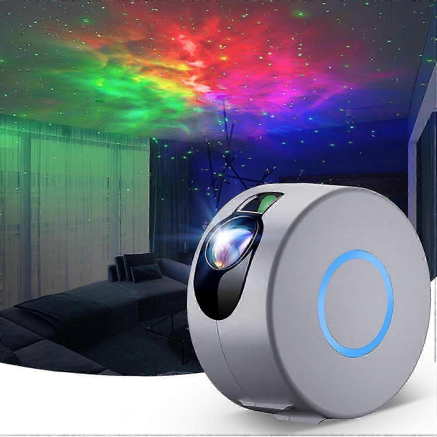 جهاز عرض نجمي ، ضوء LED Galaxy Projector مع سديم ، جهاز عرض ضوء ليلي مع