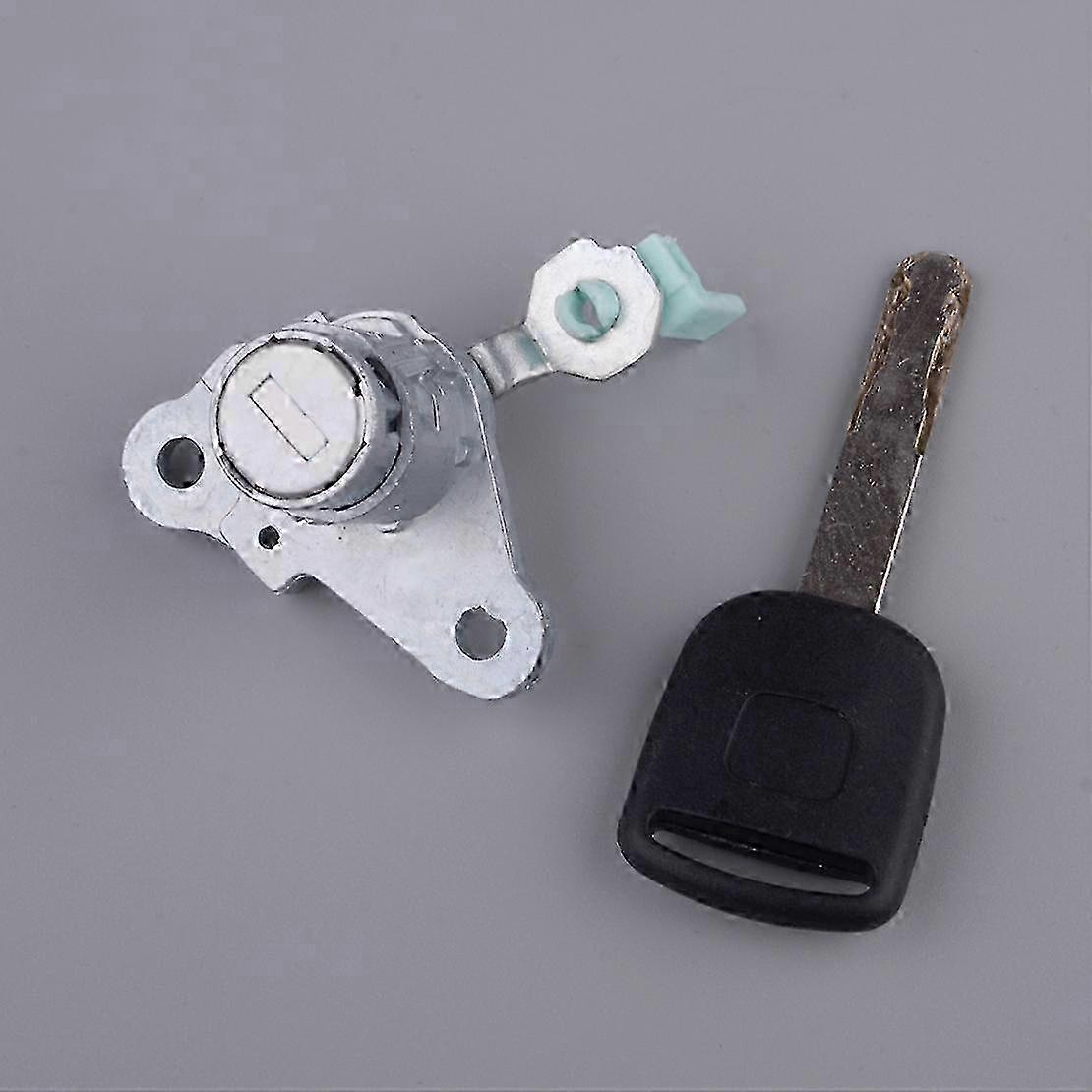Car Front Right Door Lock Cylinder With 1 Key Fit for Honda Fit Jazz 2008 2007 2006 2005 2004 2003