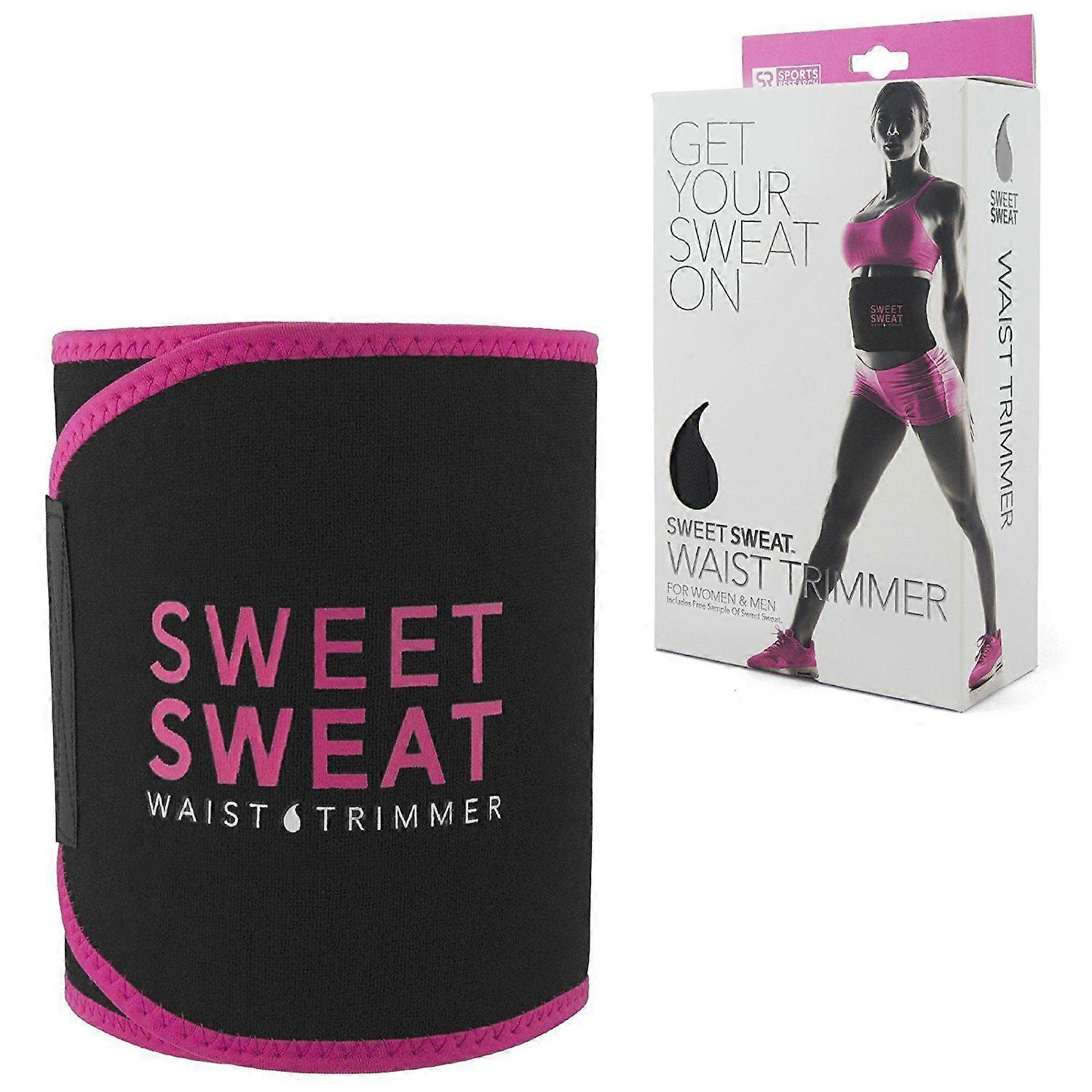 Waist Trimmer, Κορσές Μέσης για Γυναίκες και Άνδρες - Sweatband Body Wrap - Workout Sweatband rose Red