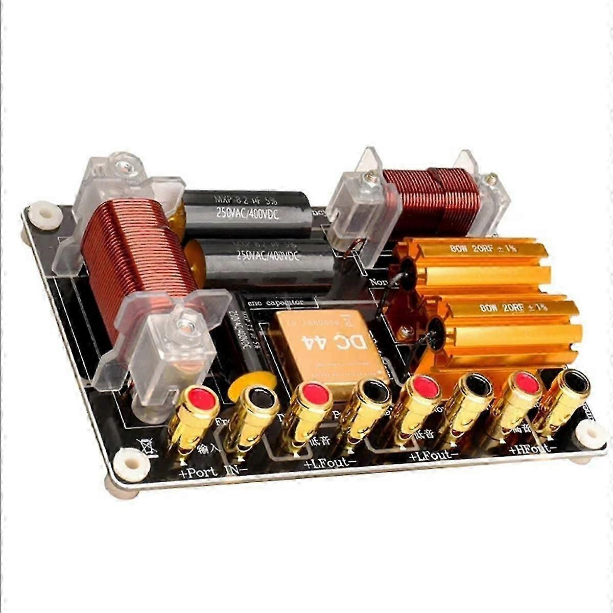 Two Low and One High 1500W High Power Filter Frequency Divider, Frequency Divider 1800HZ.Impedance