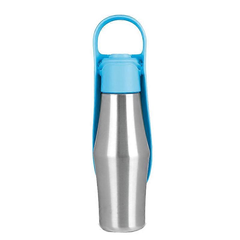 Portable Dog Water Bottle -Blue 27Oz