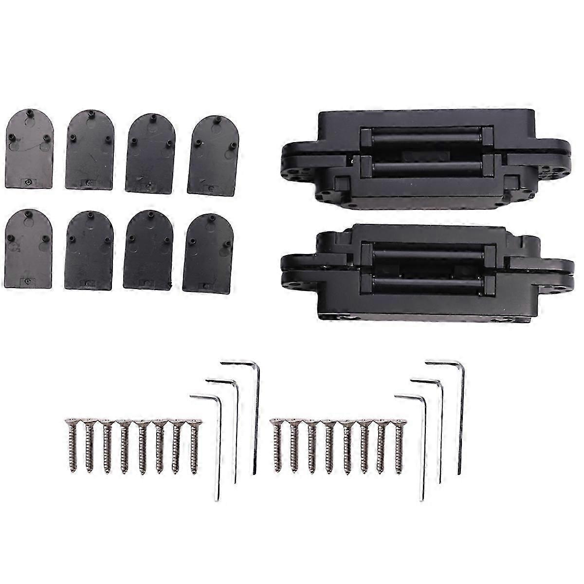 2Pcs 6 Inch Concealed Door Hinges Invisible Hinges