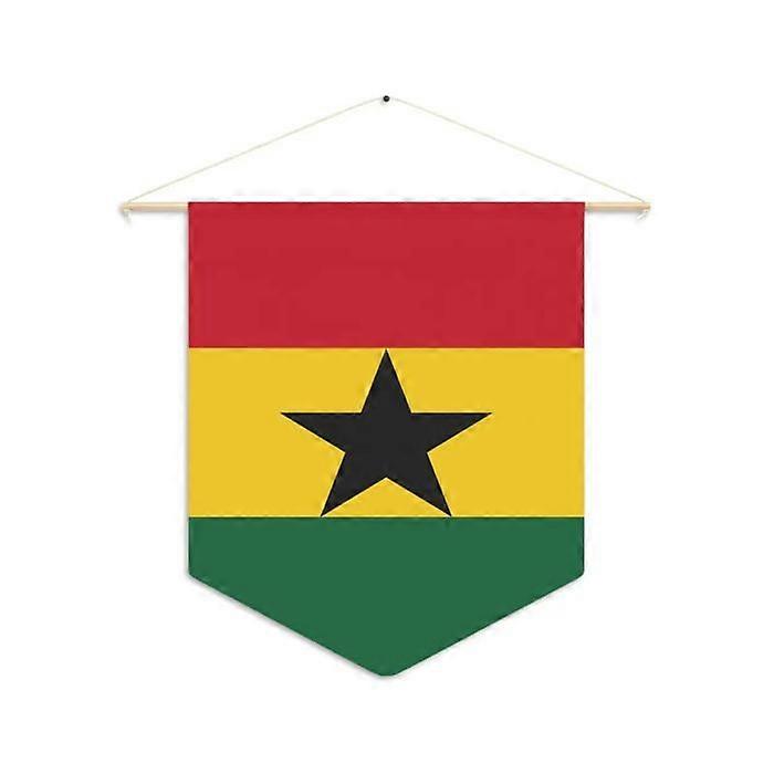 Flag - Ghana - 30 x 45 cm - Polyester - Double-sided print - Included accessories