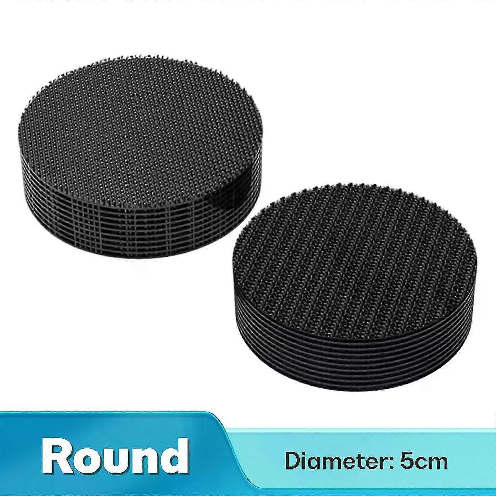 20/40/60pcs Carpet Fixing Stickers Double Sided High Adhesive Home Car Floor Mats Foot Mats Fixed Patches Anti Skid Grip Tapes