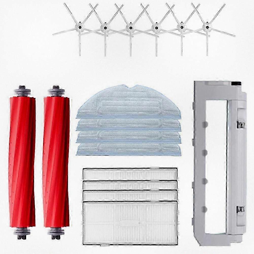 Accessories for Compatible Sweeping Robots: Side Brushes, Main Brushes, Filters, Mop Cloths, and Main Brush Covers for S7, T7S, and T7S Plus
