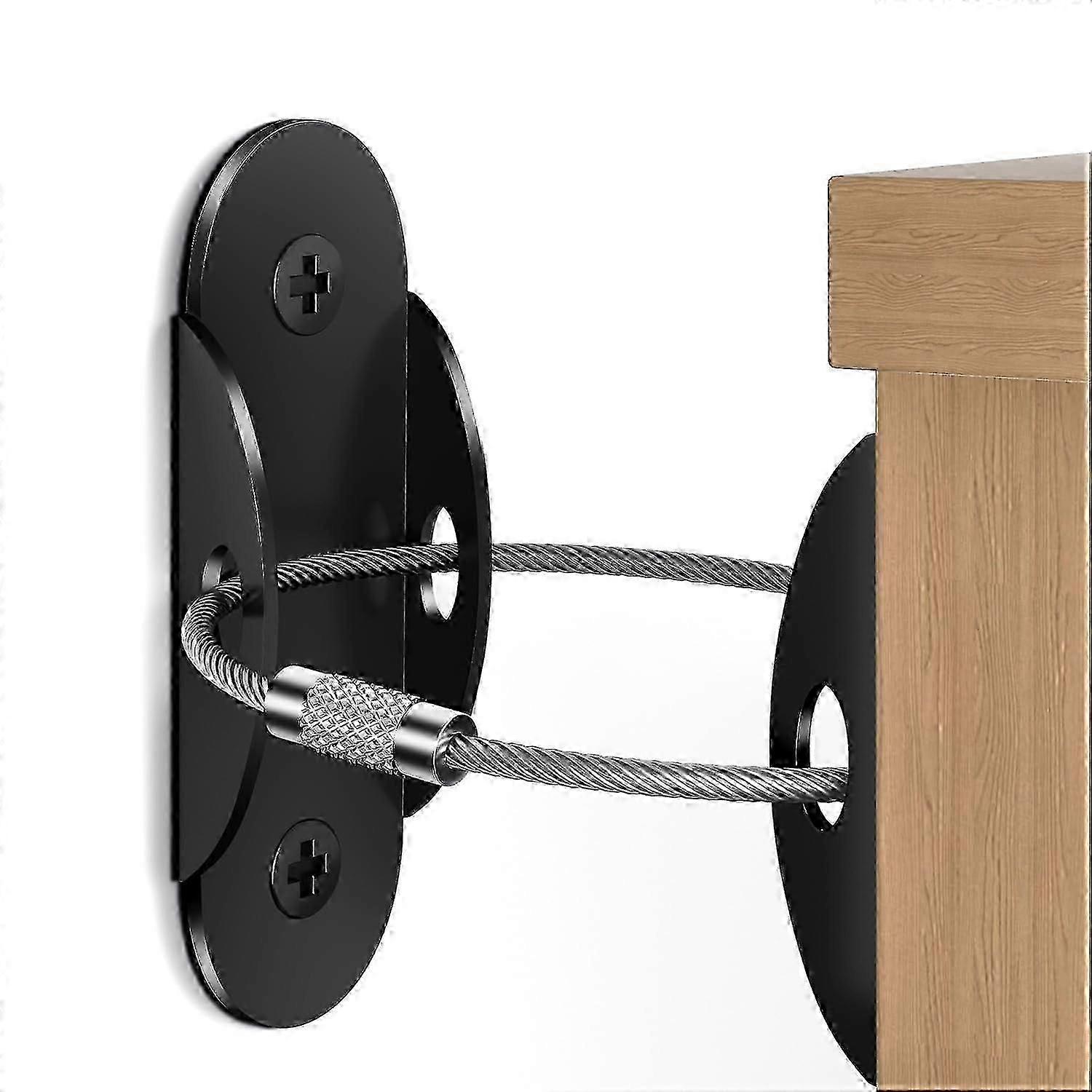 6パックアンチチップ家具アンカーベビープルーフ用家具アンカー家具ドレッサー壁安全アンカー家具安全ストラップ用地震ストラップ