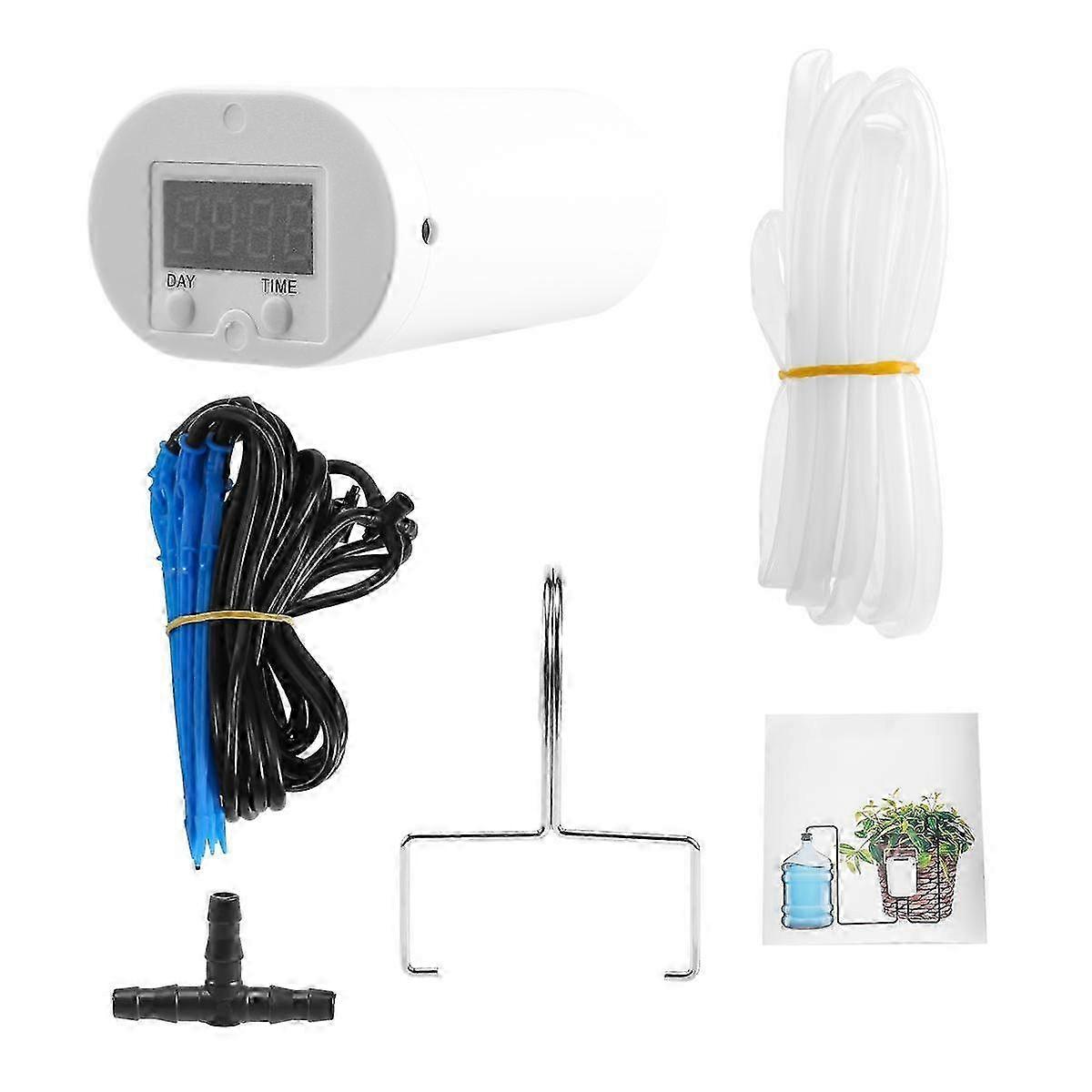 Head Pump Timer System Outdoor Automatic Watering Pump Controller Flowers Plants Home Sprinkler Drip Irrigation Device