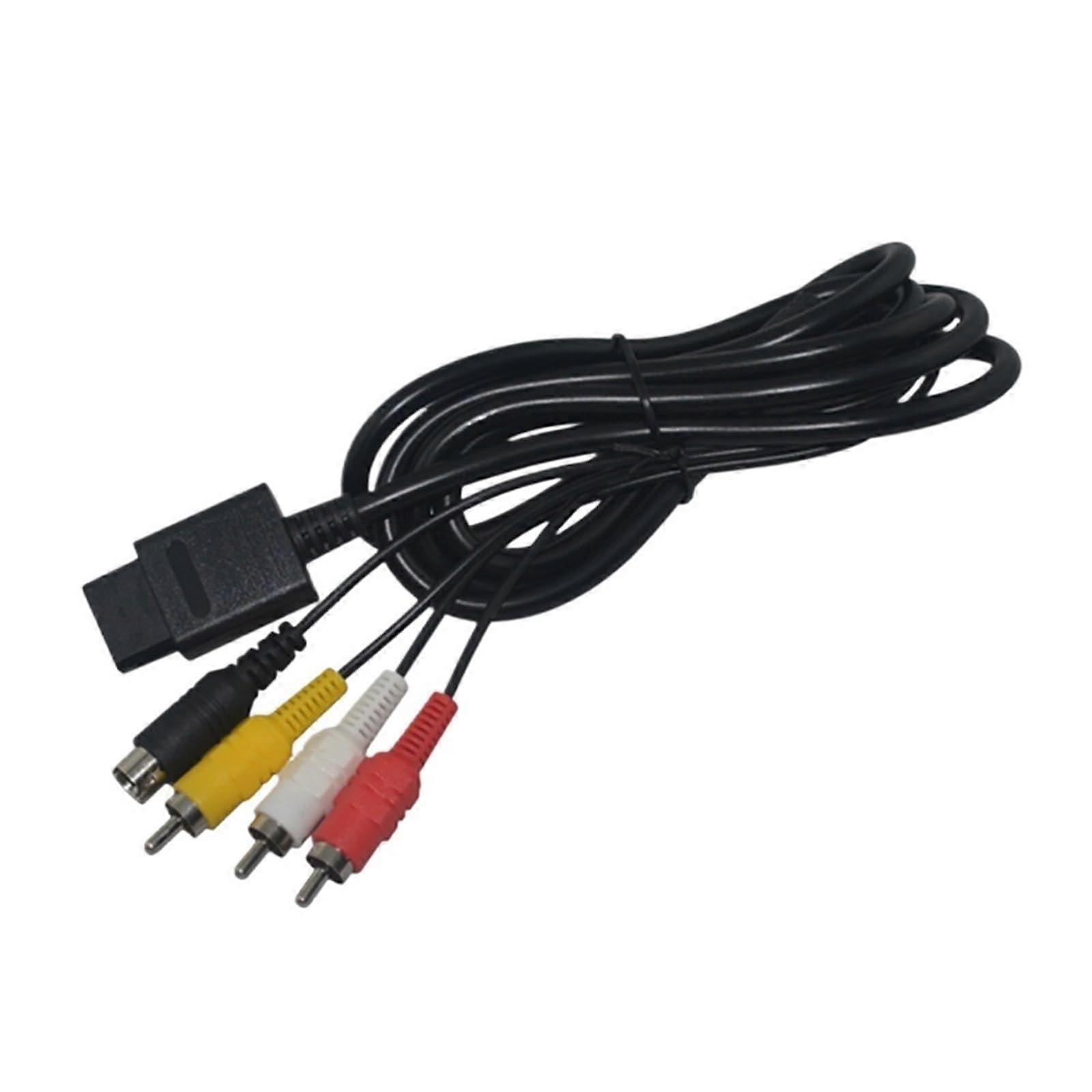 Replacement for SVideo 3RCA AV Cord for N64 for SNES for Gamecube for GC