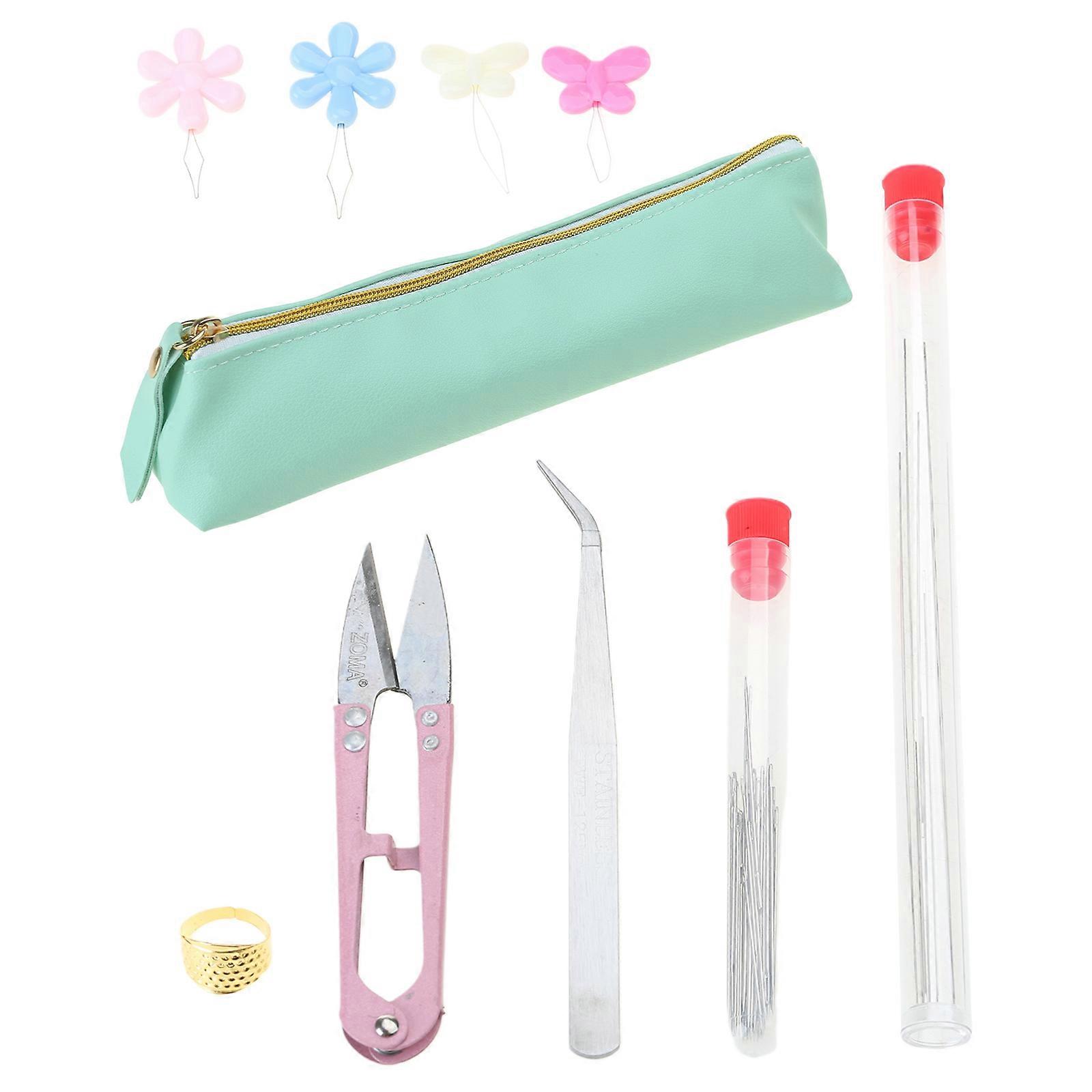 Comprehensive Beading Set Versatile Bead Crafting Tool Supply Set for Beginners and Skilled Crafters Alike