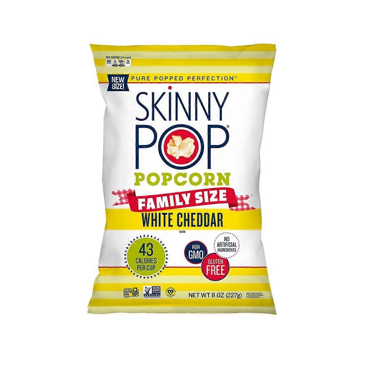 Skinnypop 白切达爆米花家庭装 - 8 盎司