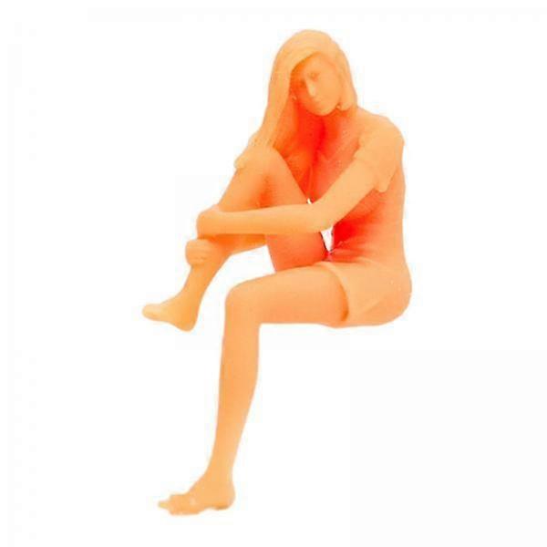 2x 1:64 Beauté Figure Modèle Personnage Poupée Scènes Simulation Réaliste Résine