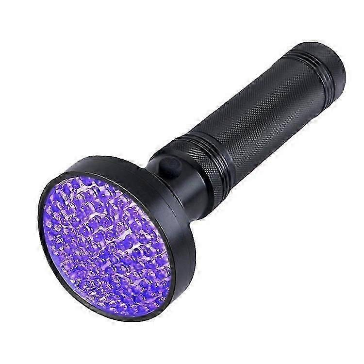 Black UV Flashlight, 100 High-Power LEDs, 30-Foot Flood Effect