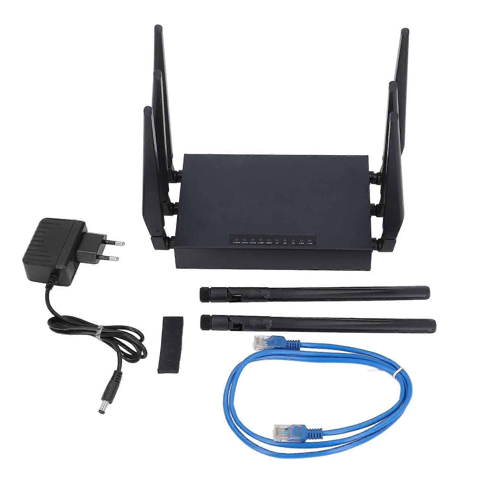 5G CPE Router with SIM Slot, Dual Band WiFi6 1000Mbps, 8 Antennas for Middle East Asia