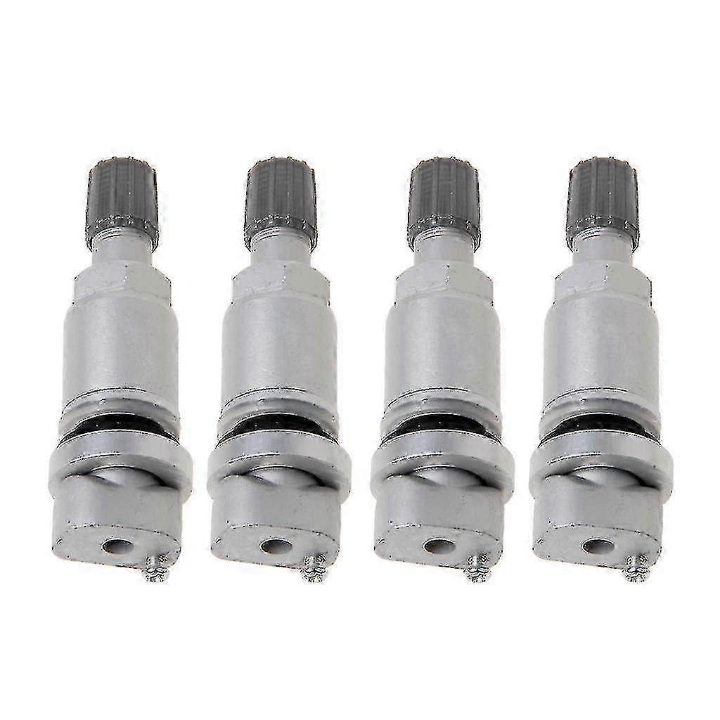 4pcs TPMS Sensor Valve Stem Repair Kit for Peugeot 407 407SW - Tire Pressure Monitoring System Replacement