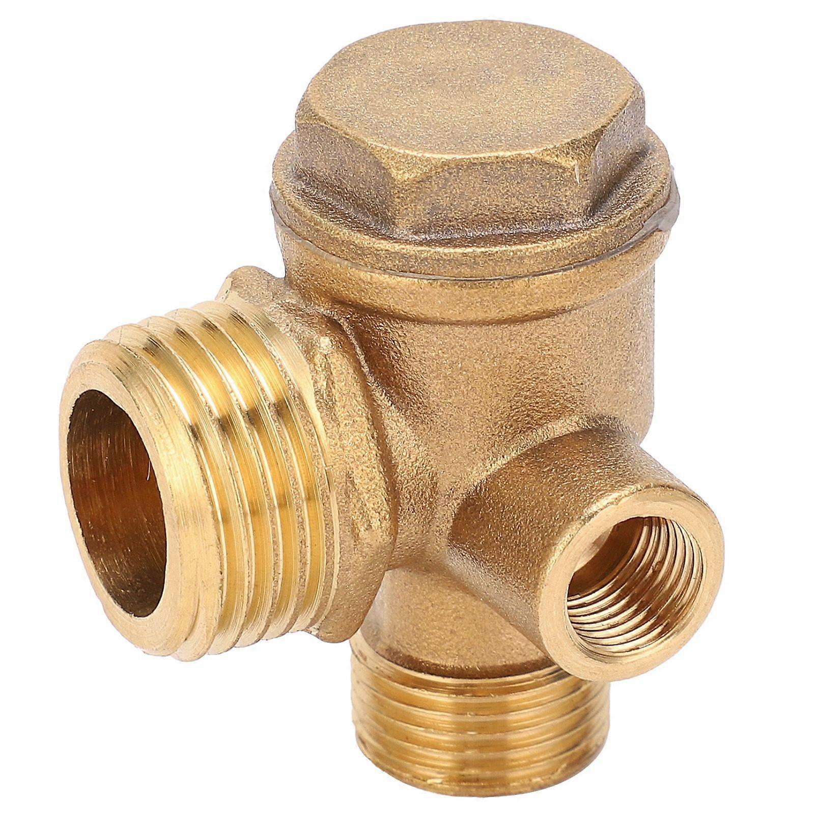 High quality  1/2*3/8*10 inner copper check valve air compressor air pump