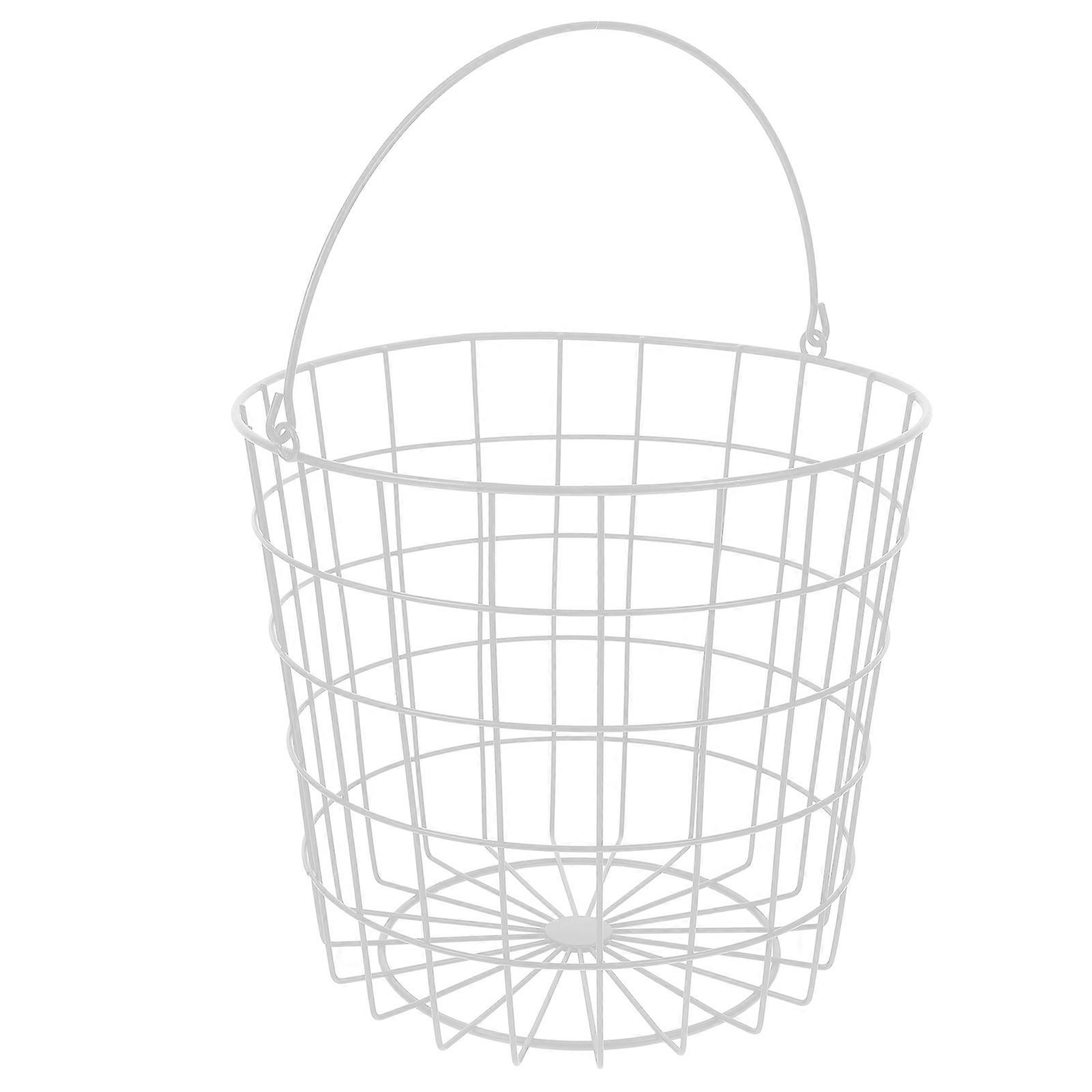 Large baskets with handles, enhances space utilization, and stylish choice