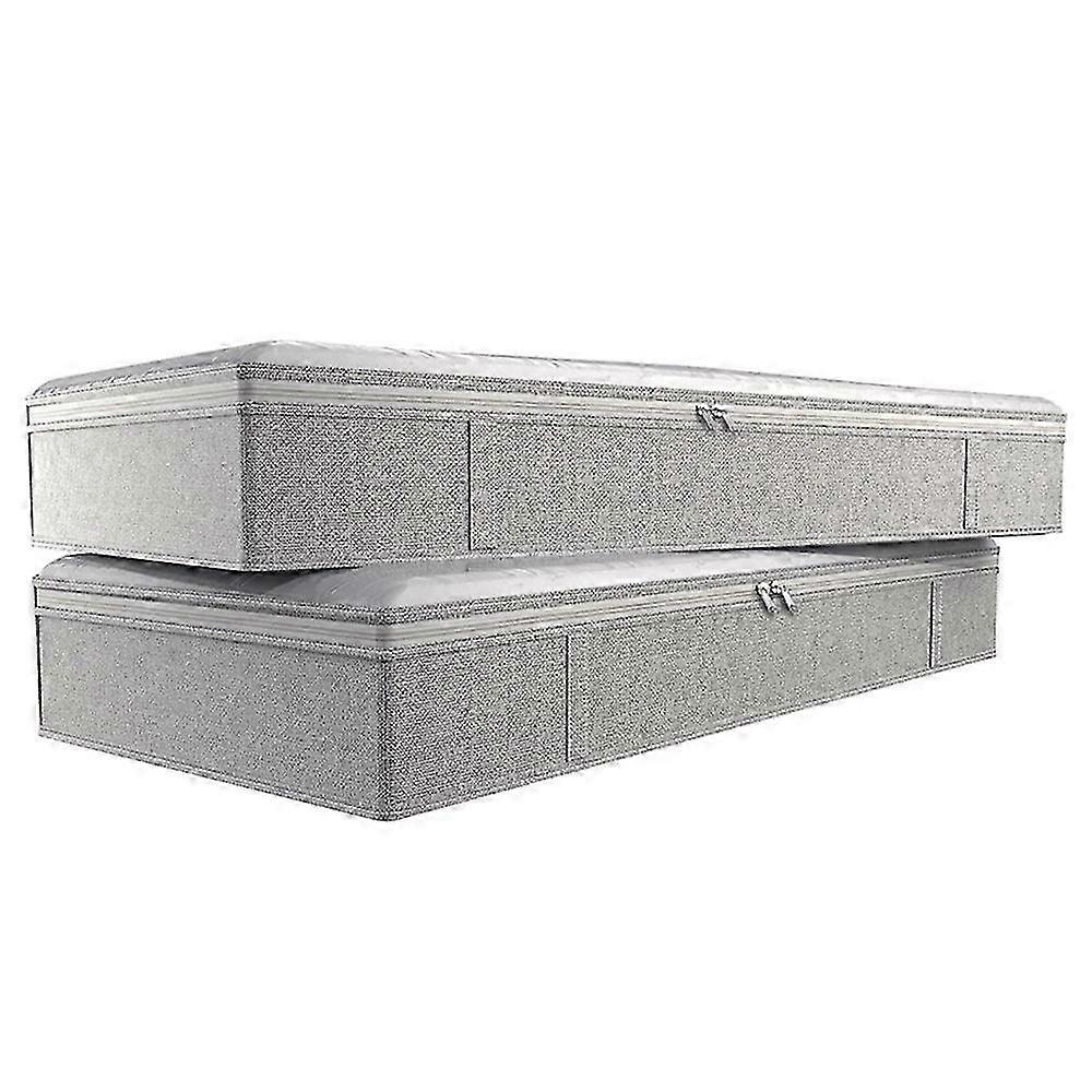 Foldable Under Bed Storage Bags Large Thick Breathable Clothes Organizer