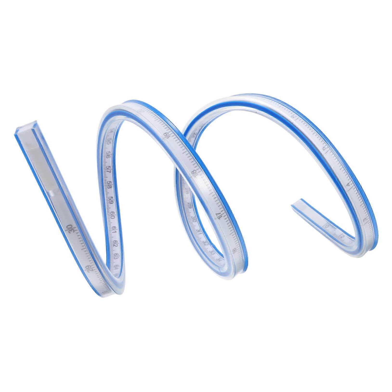 Flexible Curve Ruler For Professionals And Designers Versatile Drawing Complex Curves Size Options Precise Measurements