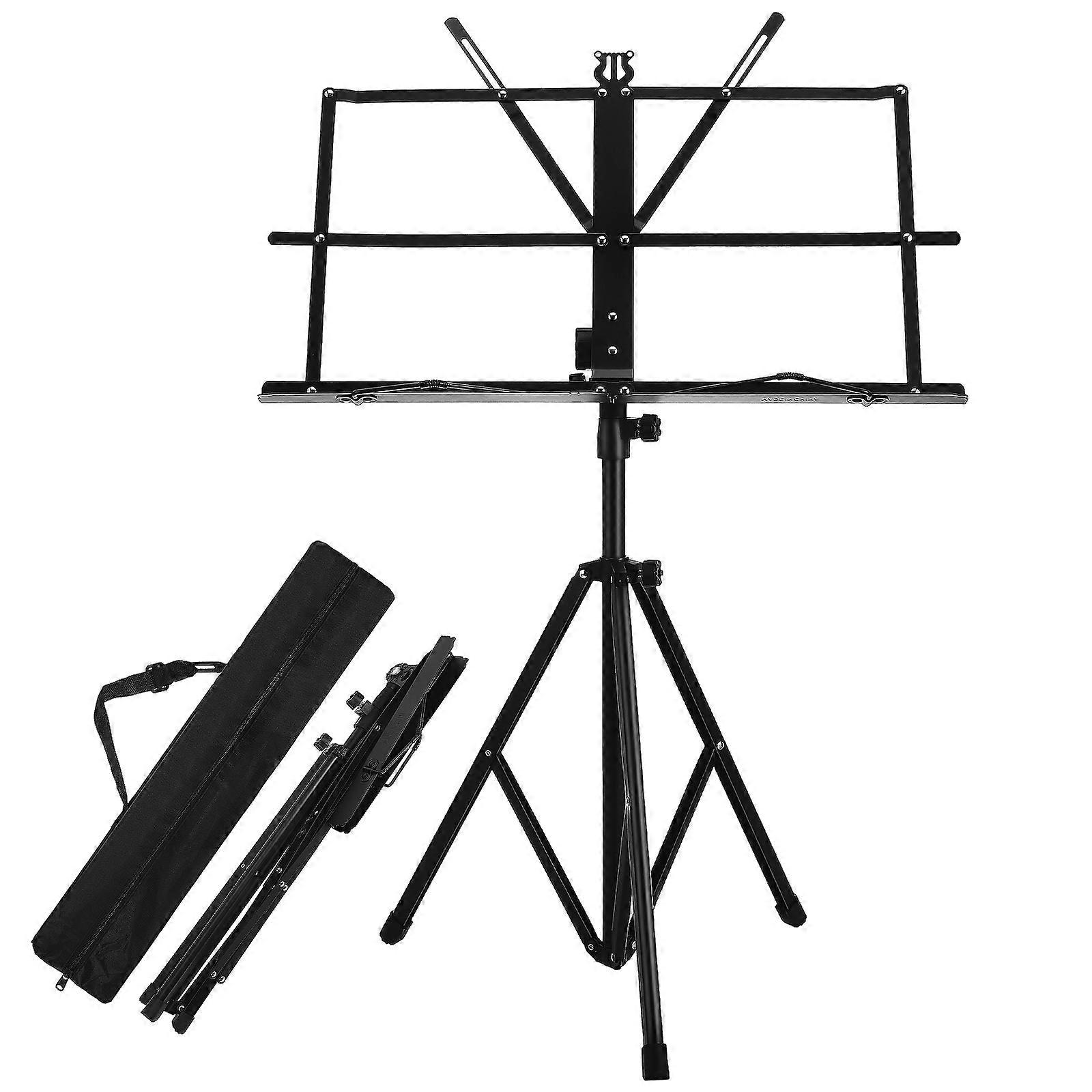 Professional Folding Music Stand, Reliable Structure, Enhances Your Experience