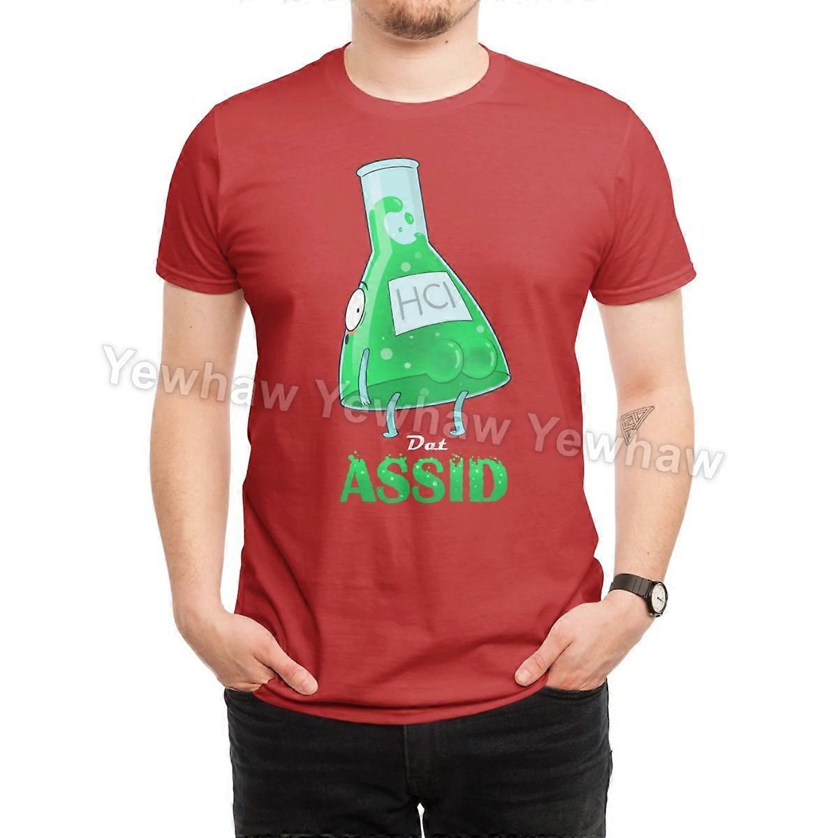 Tricou Dat Assid balon HCl umor verde antropomorf