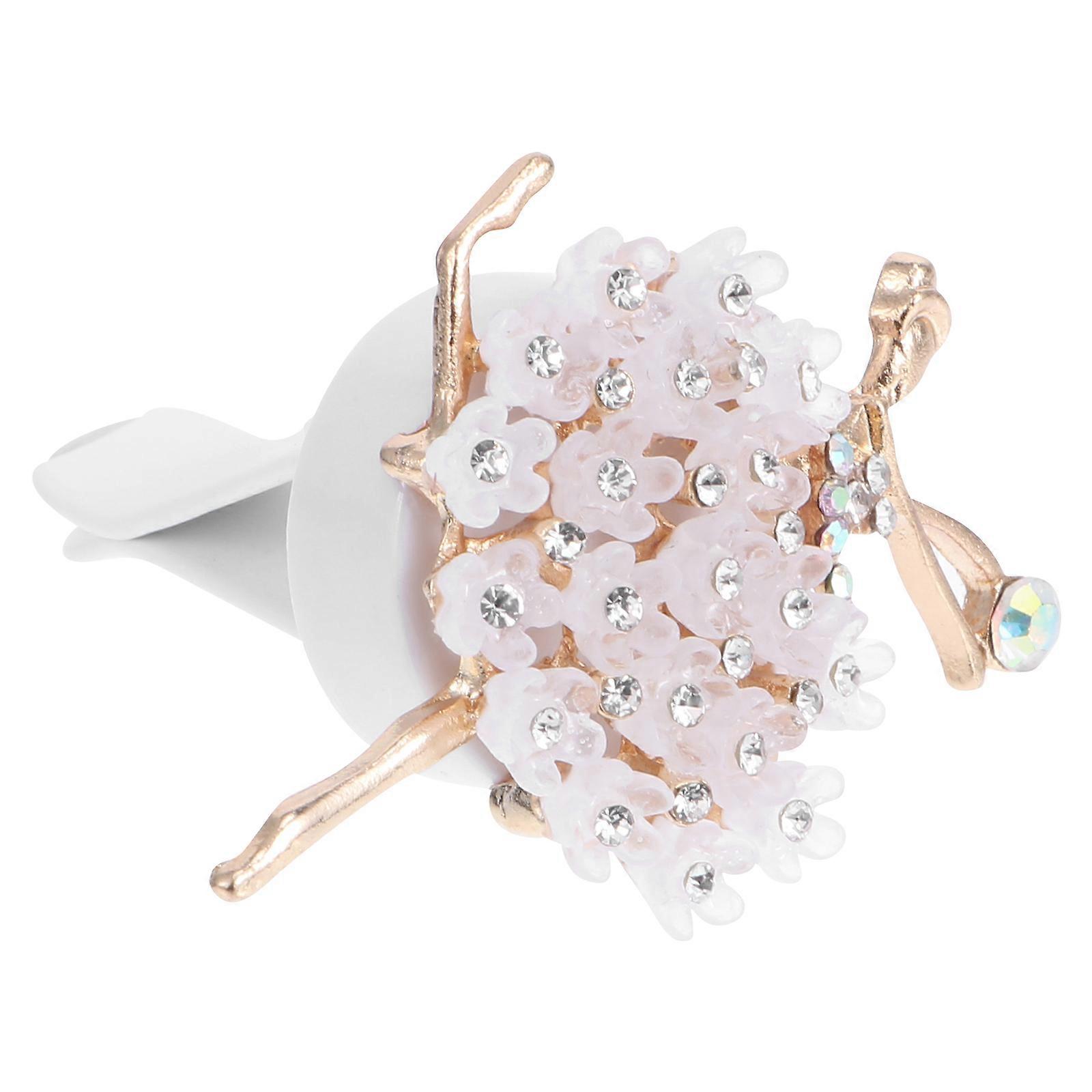 Automotive Ballerina Girl Shape Perfume Diffuser Clip Odor Decoration 1Pcs