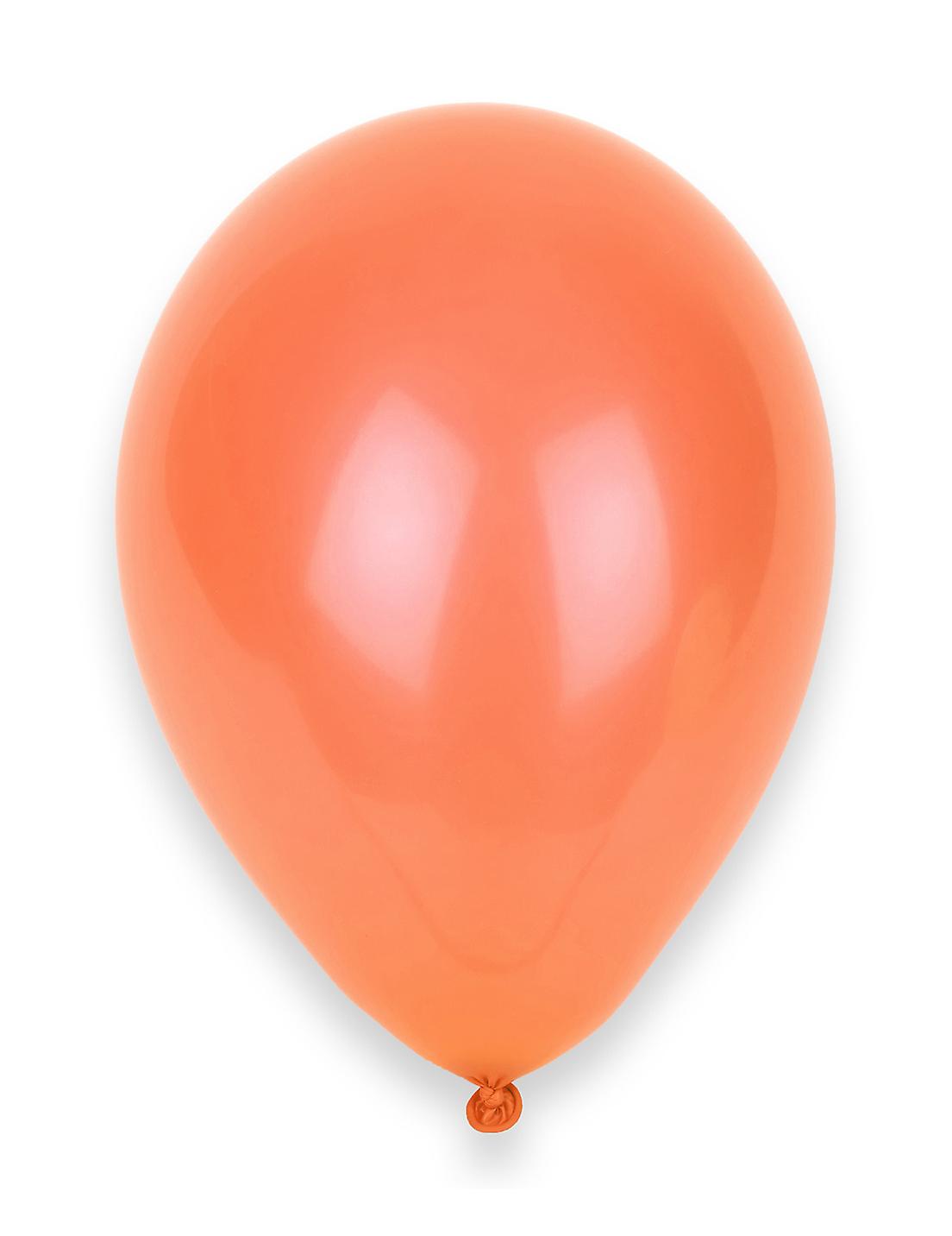 12 Peach Balloons 28 cm
