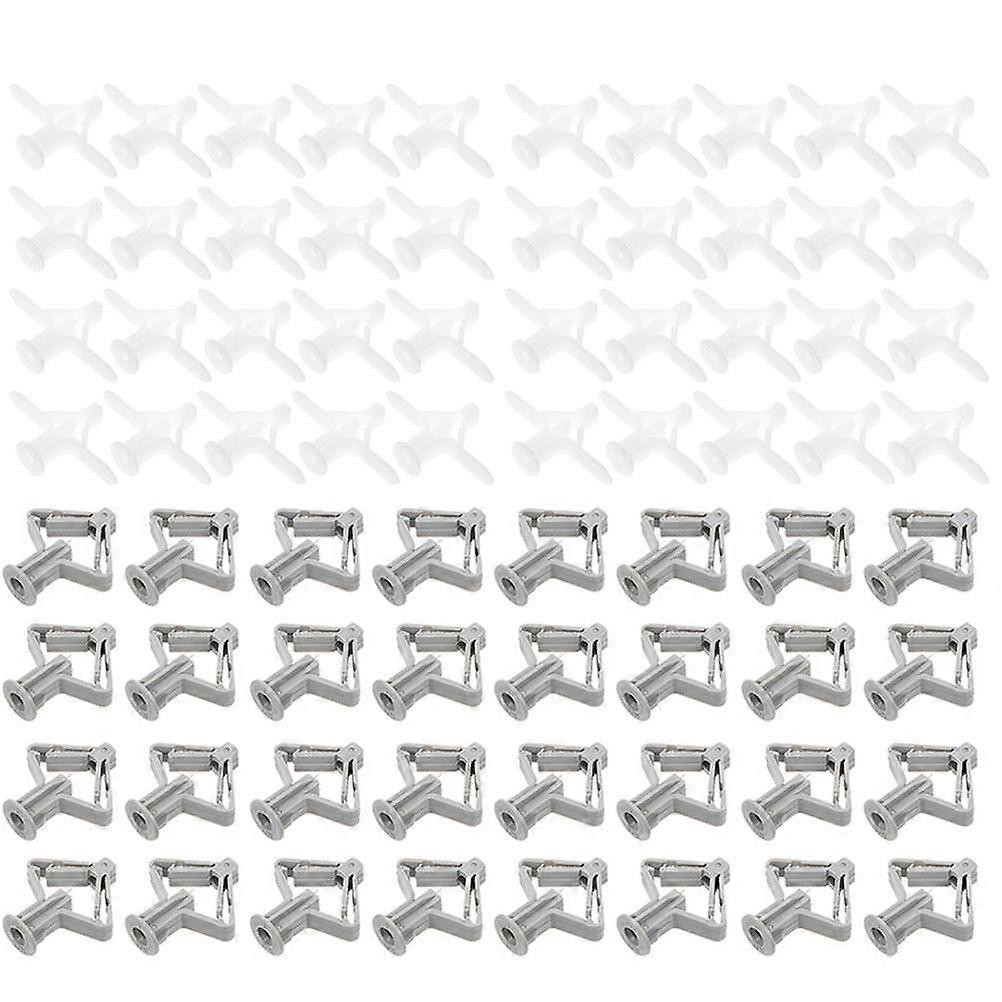 Tunga Gipsskivor Fästen Plane Style Fixering Väggankare 1Set