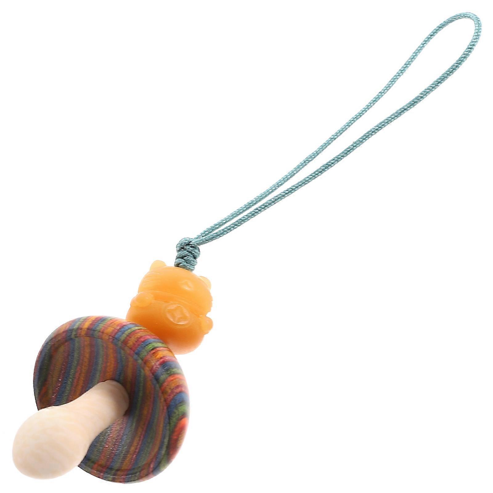 Mushroom Hanging Car Decor Cat Design Keychain Creative Style Car Decor 9.00X2.30X2.30CM Synthetic Material Phone Charm 1Set