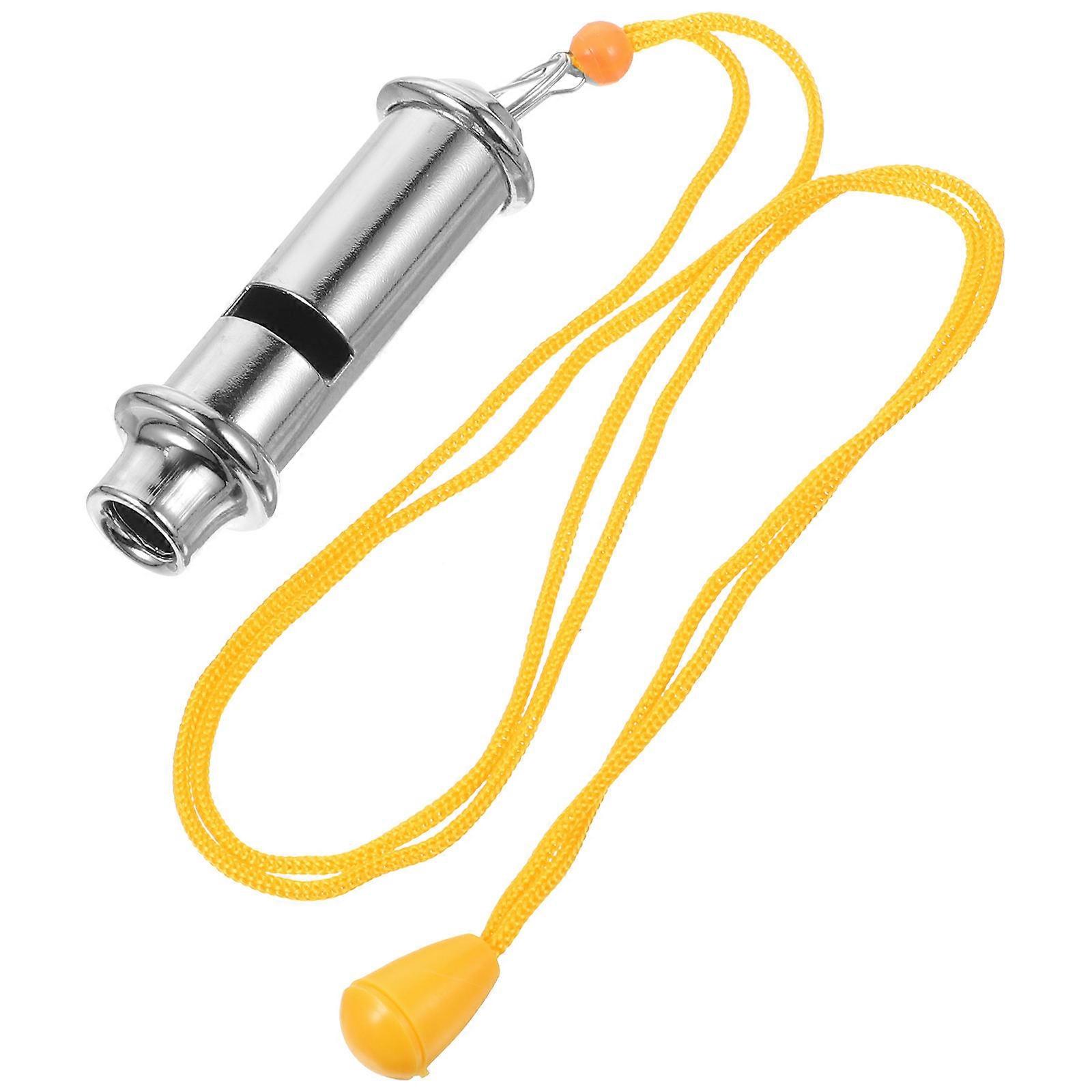 Stainless Steel Sports Whistle with Loud Sound and for Training and Outdoor Use 1 Piece
