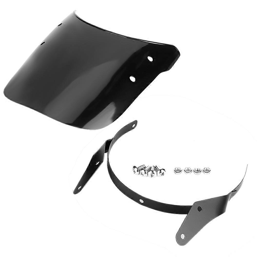Modified Motorcycle Windshield Part Fit For Royal Enfield Classic 500cc Black