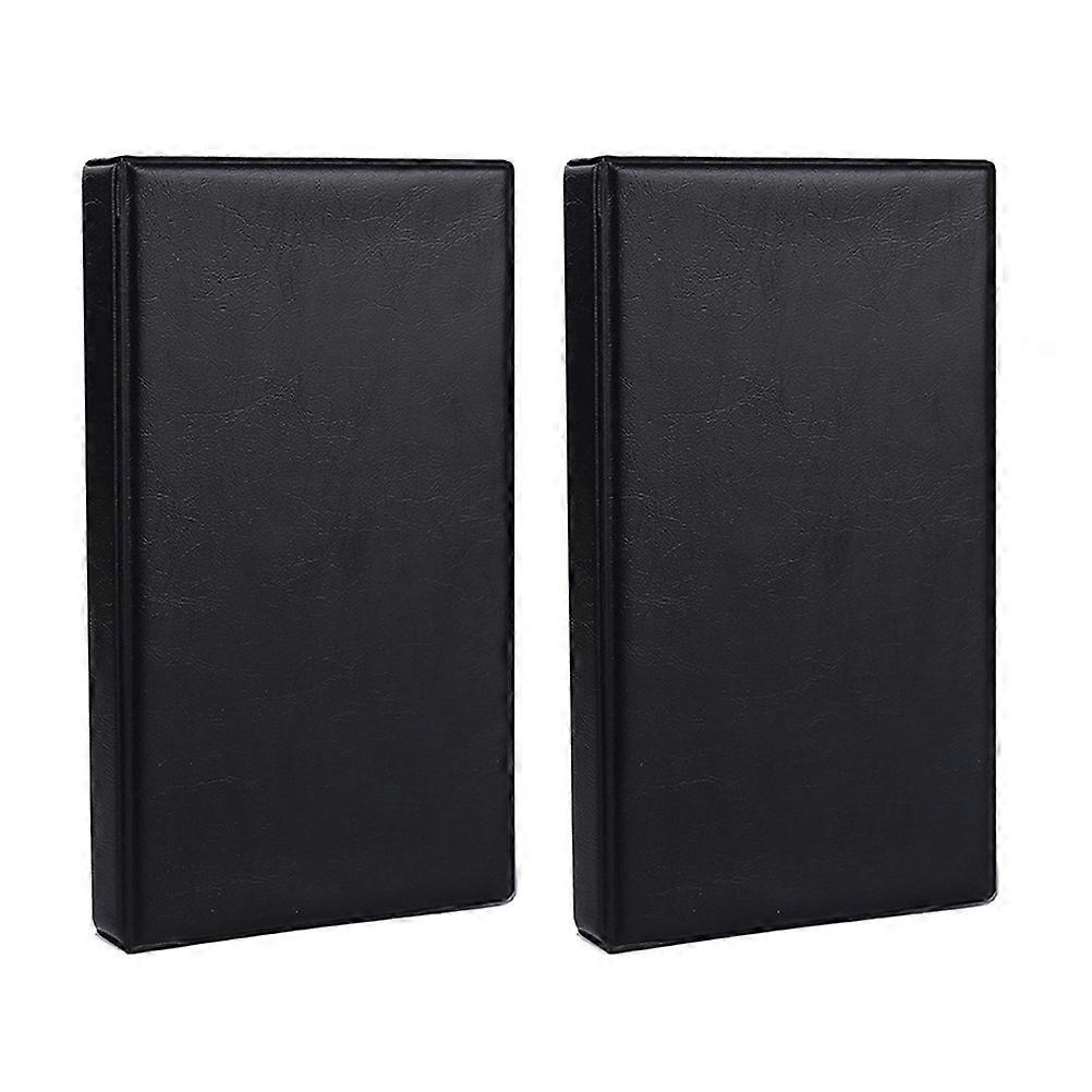 Card Book Small Simple Creative Folder Storage Organizer for Office Use 18.5*10.8cm 2Pcs