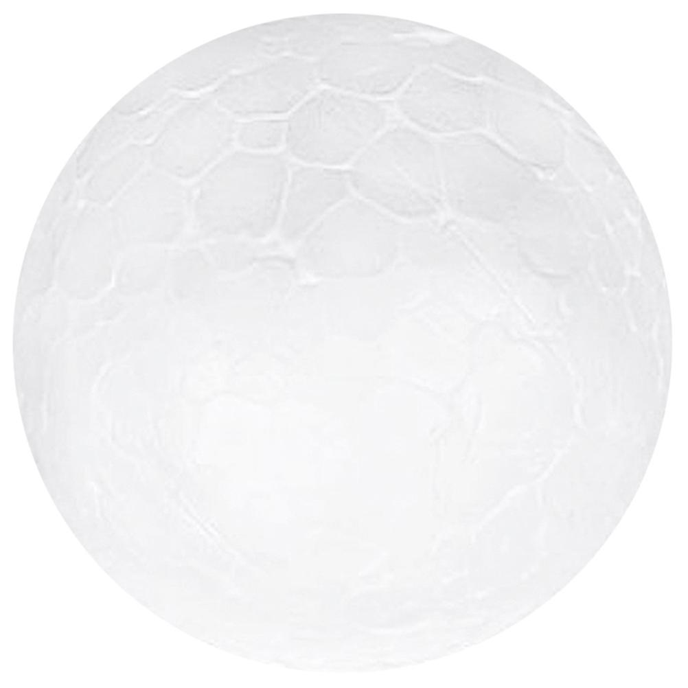 Decoration Balls White Foams Model Sphere Christmas 25.00X25.00X25.00CM Modeling 1Pack