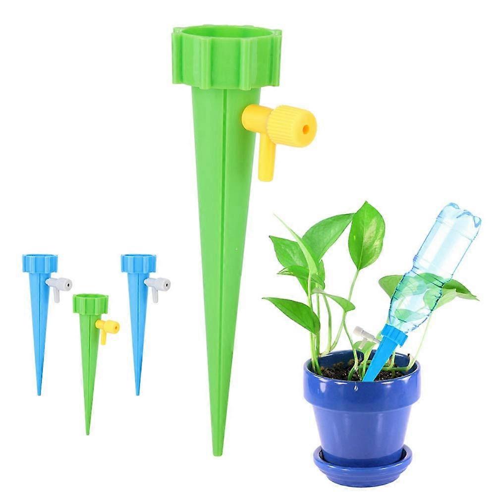Self Watering Spikes for Plants - 6 Adjustable Automatic Dripper Watering Equipment, Compatible with Potted Plants