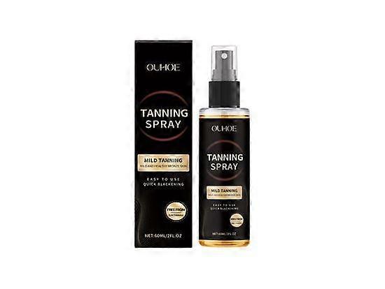 Self Tanning Spray - Sunless Tanning Mist | Full Body Bronzing Accelerator with Moisturizing Formula | 2FL.OZ Travel-Size | Dermatologically Tested |