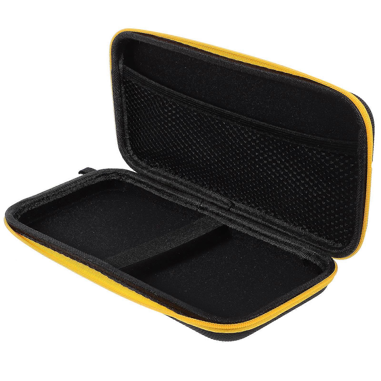 Travel Game Bag Game Consoles Carrying Case For Gamers Rectangular Black Oxford Cloth Storage 1Pcs