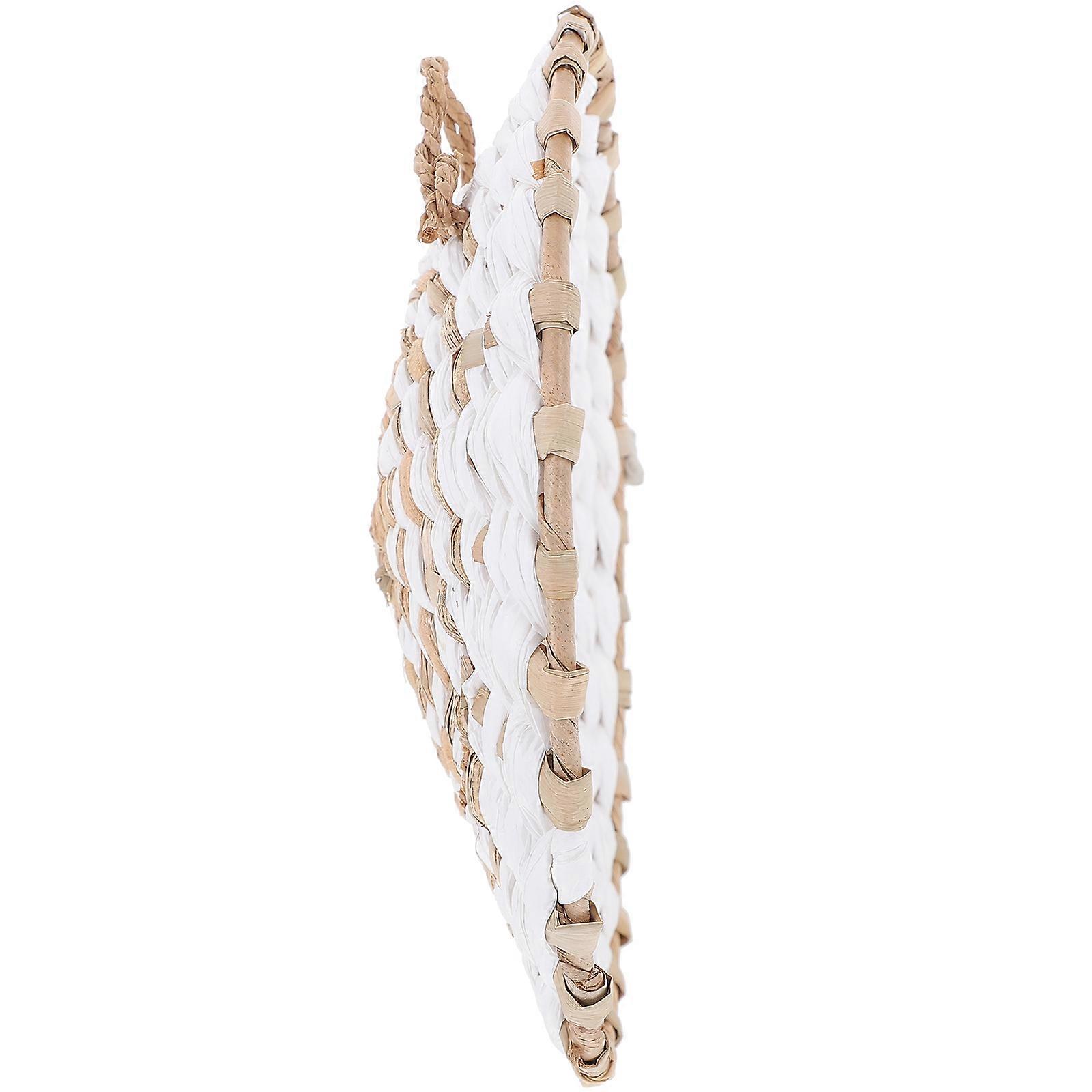 Wall Basket Decor Boho Flat Multi-Colored 20.00X20.00X3.00CM Homeowners 1Set