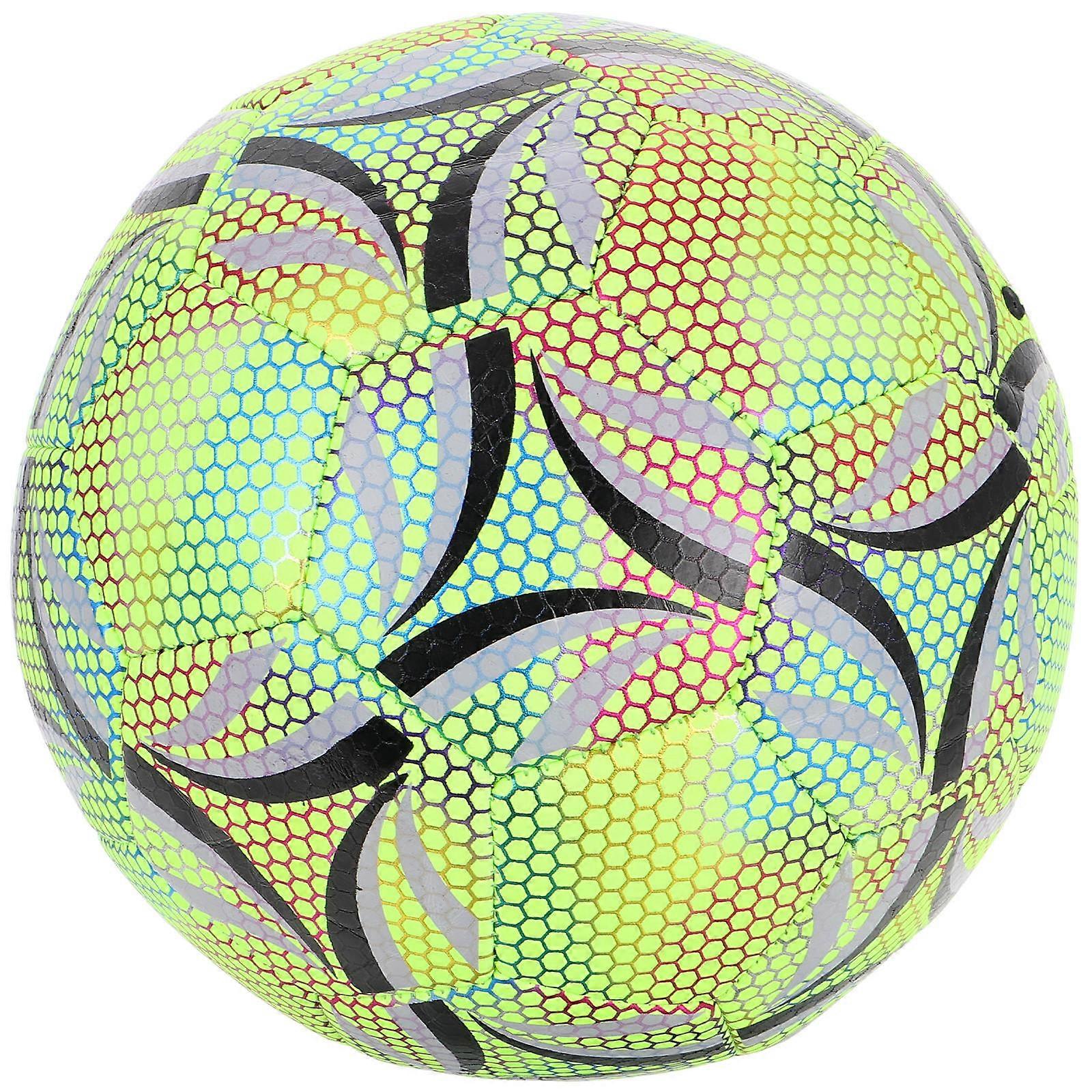 Glow In The Dark Football For Training Ergonomic Design .45X8.45X8.45in 1Pcs