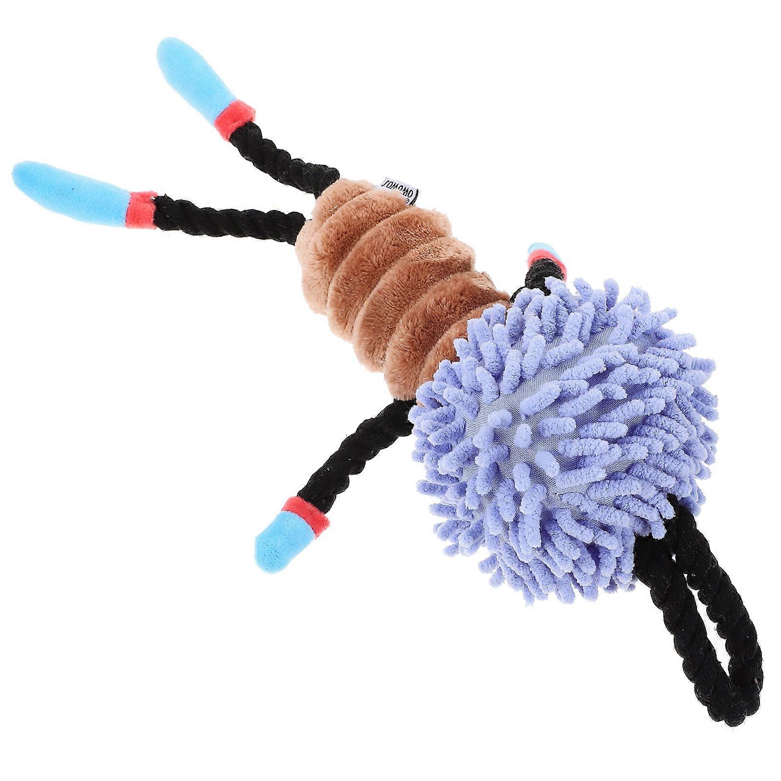 Rope Shape Dog Activity Toys Plush 22x10x36cm Interactive Set