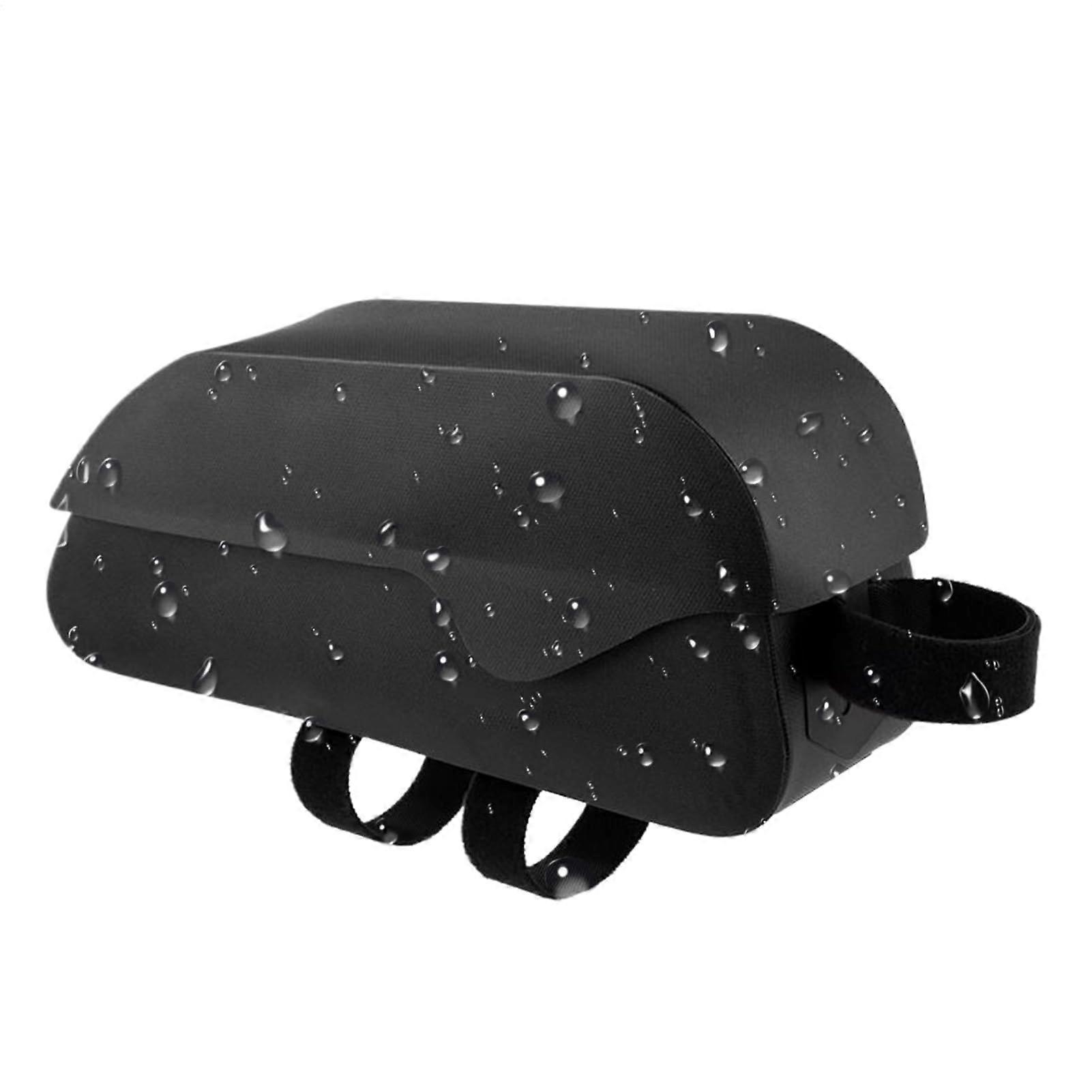 Generic Magnetic Waterproof Bike Tube Bag, Compact and Lightweight, Easy to Install and Remove, 9.65 x 2.76 x 4.33 Inches